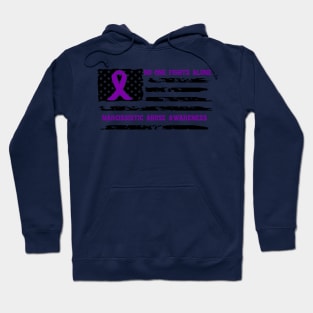 No One Fights Alone Narcissistic Abuse Awareness Hoodie